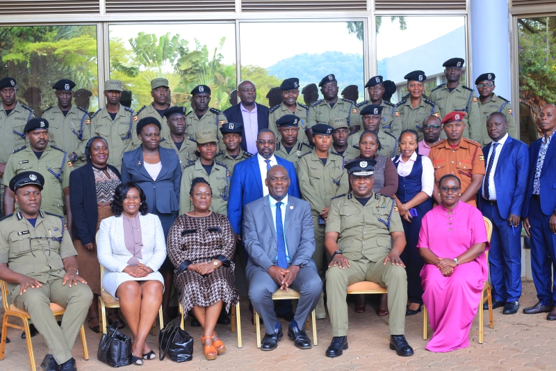 ICGLR Regional Director, representative Hon. Dora Byamukama with other tke holer in the group photo